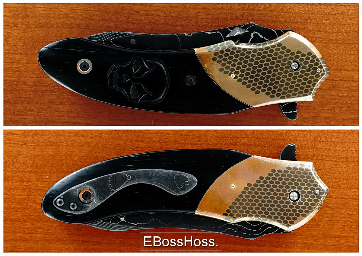 Peter Martin Custom Bog Oak Flipper