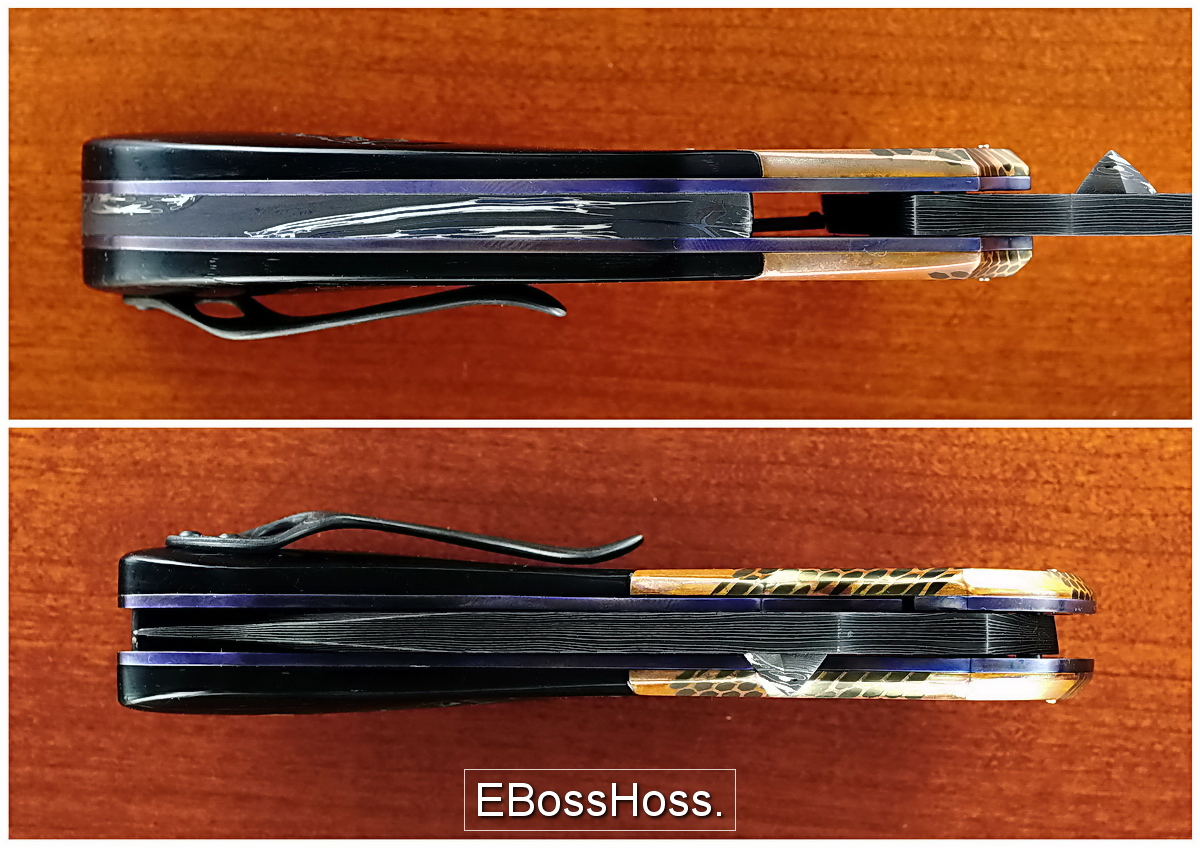 Peter Martin Custom Bog Oak Flipper