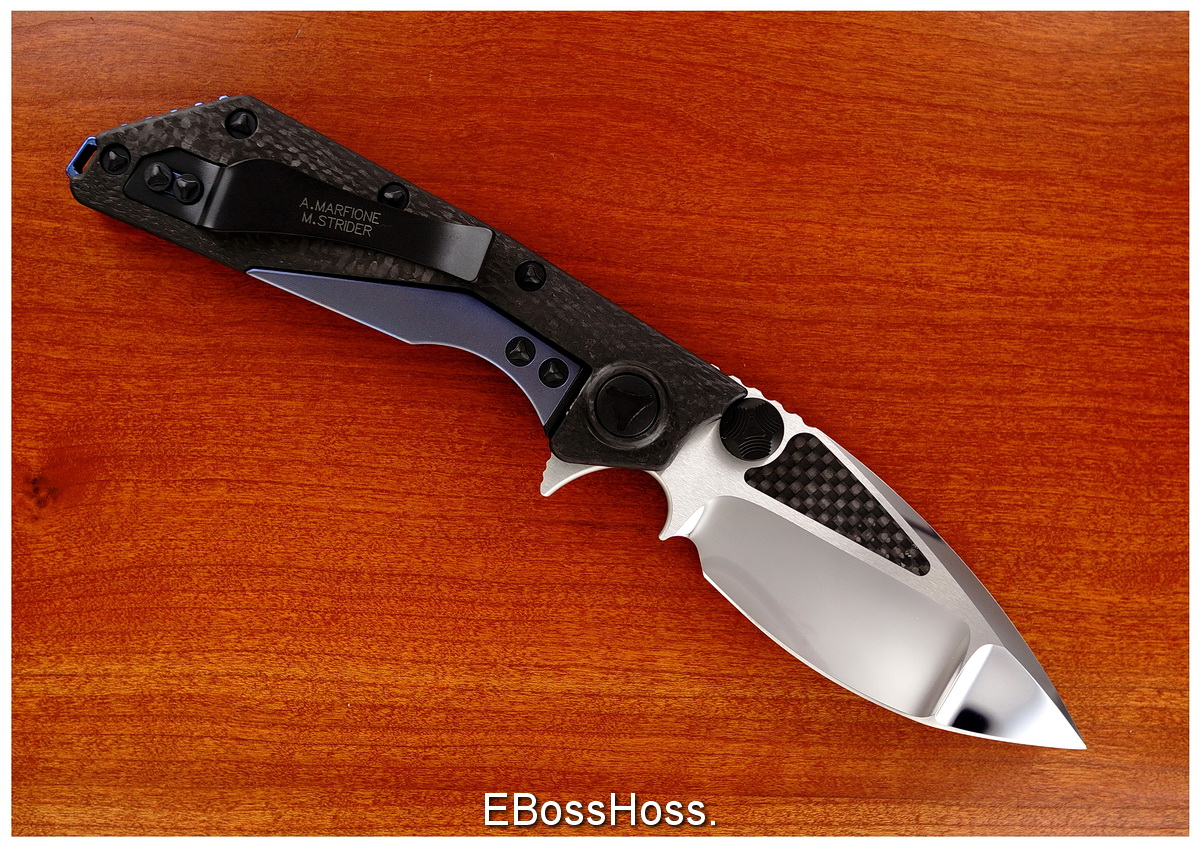 Tony Marfione / Mick Strider Collab. Custom DOC (SMF) Integral-Lock Flipper