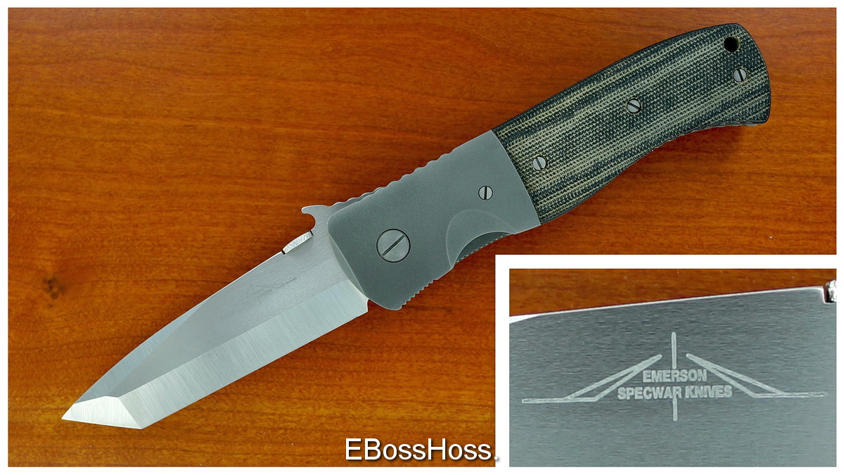 Ernie Emerson Custom Super CQC-7 w/Wave (aka: Super 7)