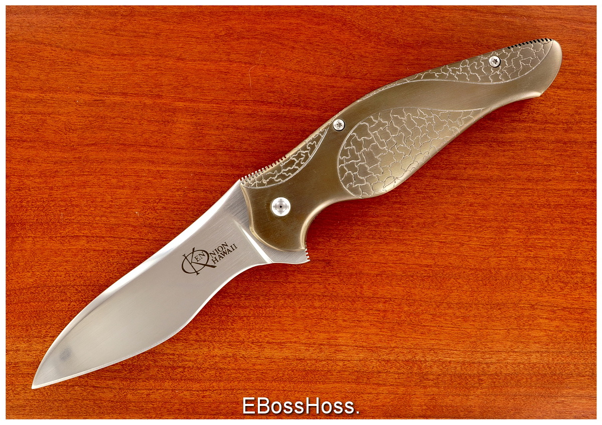 Ken Onion Custom Speedsafe Bump Framelock Flipper