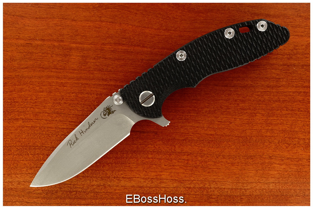 Rick Hinderer 3-inch Custom XM-18 Flipper