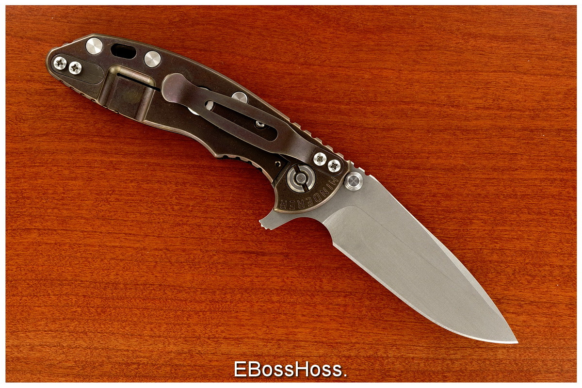 Rick Hinderer 3-inch Custom XM-18 Flipper