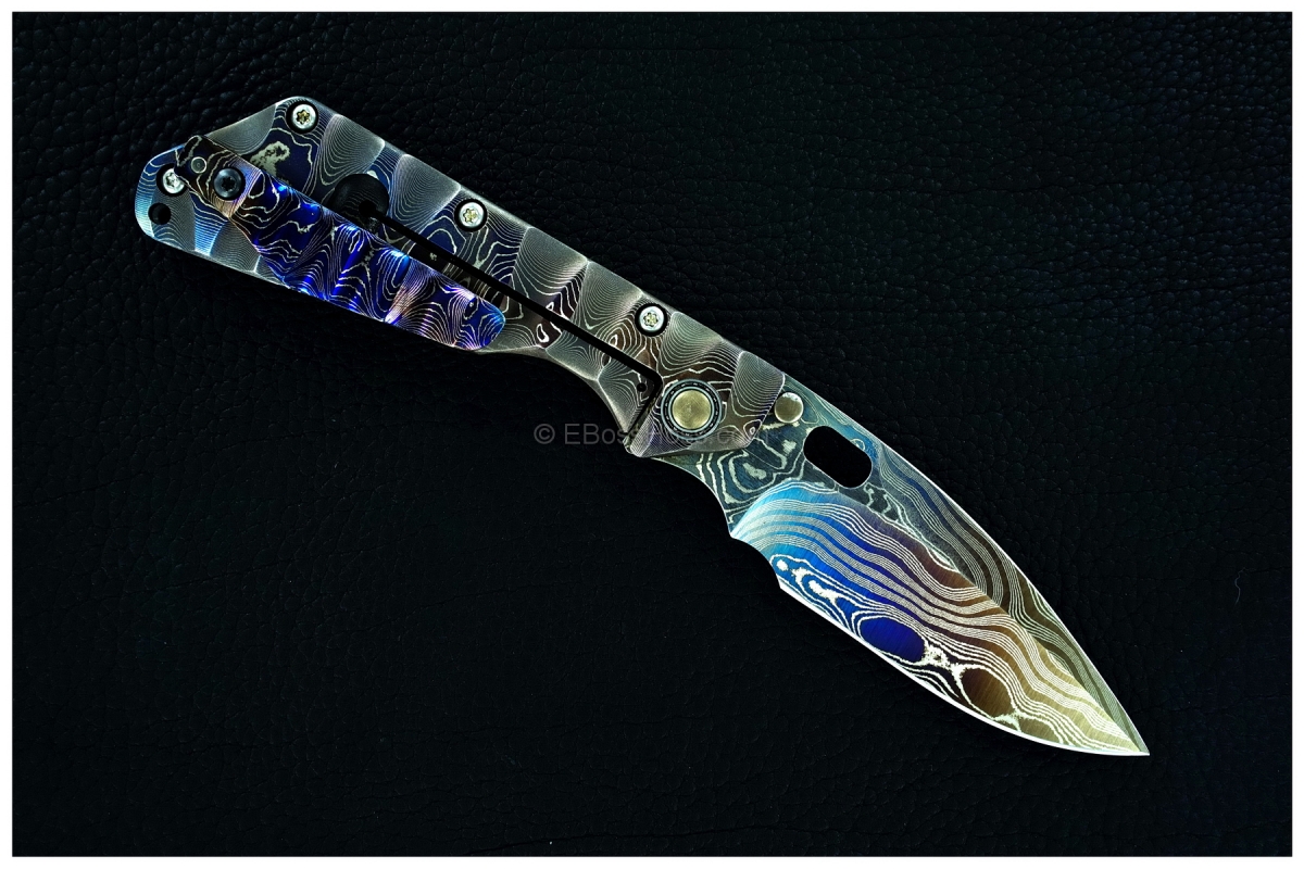 Mick Strider Custom Electric-Cobalt SMF Prototype with a Rare Experimental Sealed-Bearing Pivot