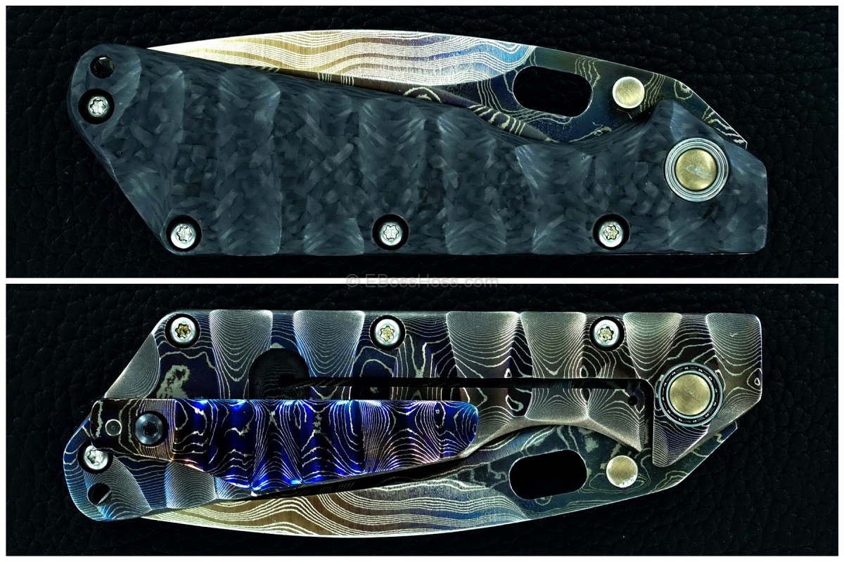 Mick Strider Custom Electric-Cobalt SMF Prototype with a Rare Experimental Sealed-Bearing Pivot