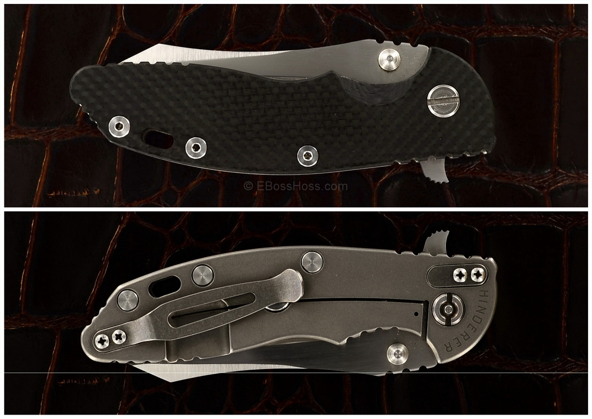 Rick Hinderer Custom Gen-4 XM-18 Skinner Flipper