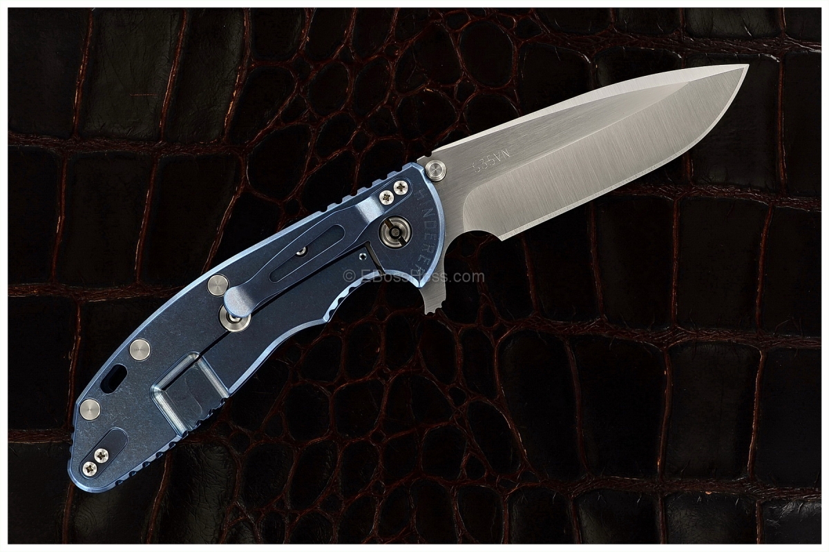 Rick Hinderer Custom XM-24 Spearpoint Flipper