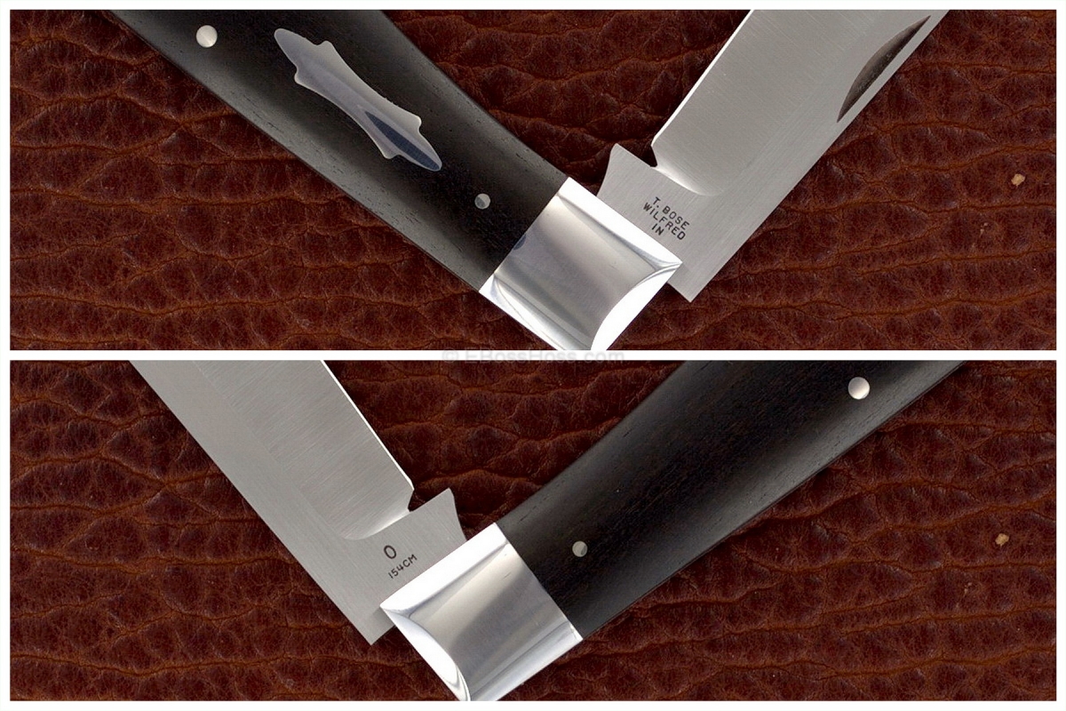 Tony Bose 4 5/8-inch Saddleback - Marked No. 0