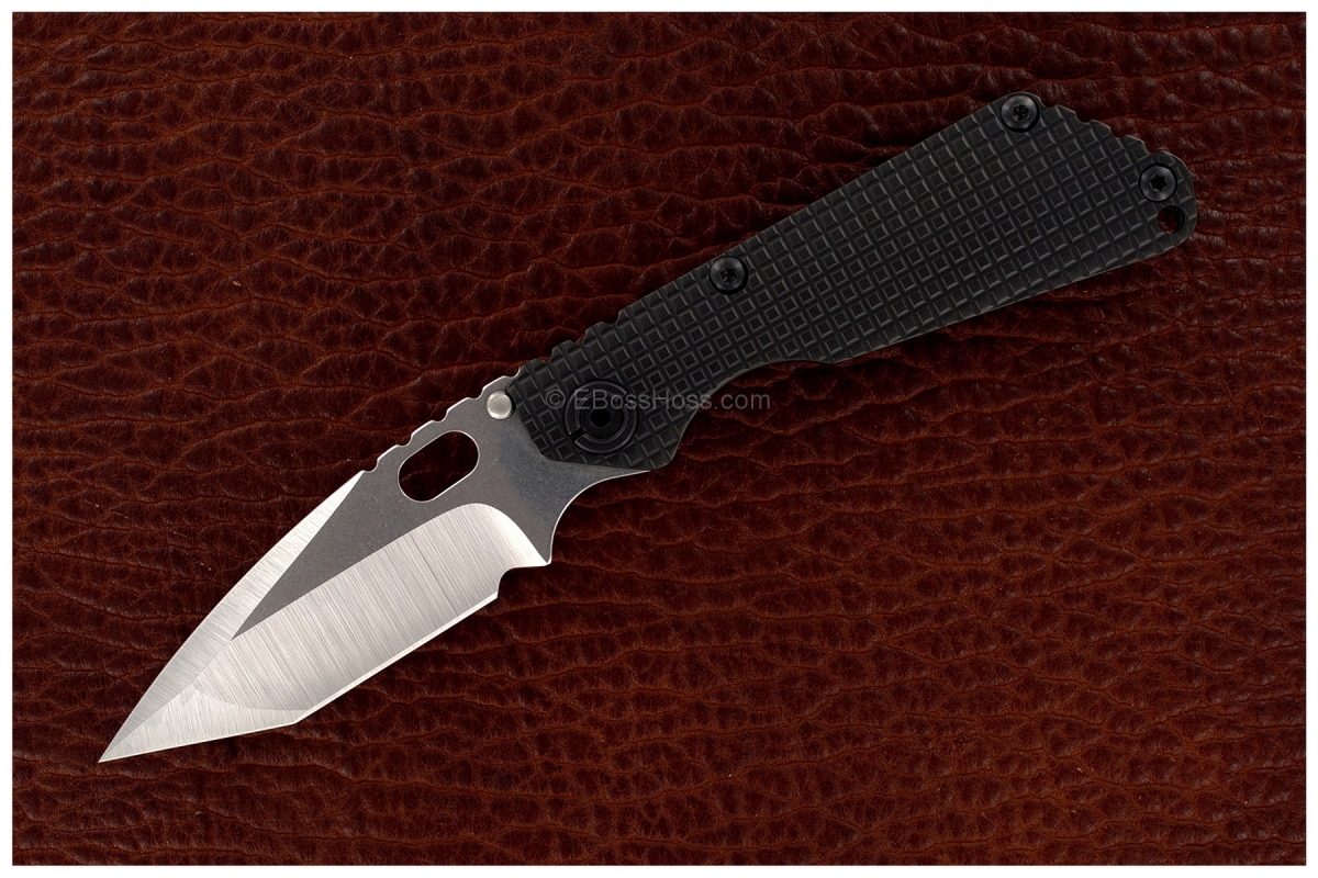 Mick Strider Custom Nightmare SnG Tanto w/Black Titanium Frag Handles