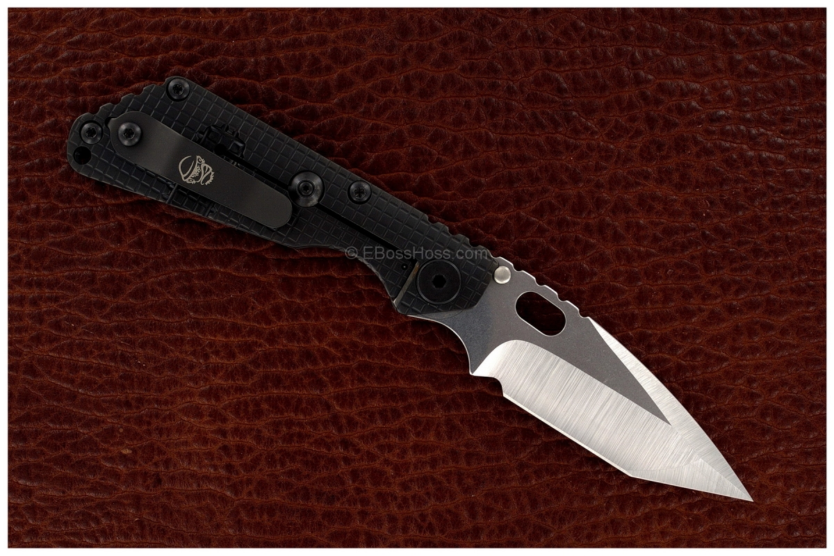 Mick Strider Custom Nightmare SnG Tanto w/Black Titanium Frag Handles