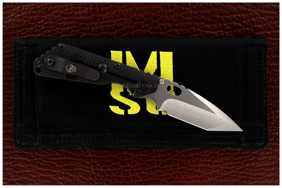 Mick Strider Custom Nightmare SnG Tanto w/Black Titanium Frag Handles