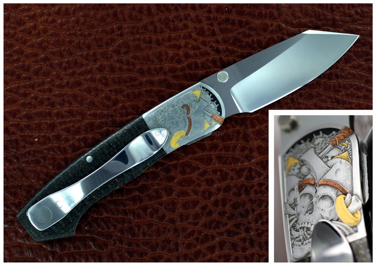 Scott Sawby Combat Utililty Masterfully Engraved by Jon Robyn