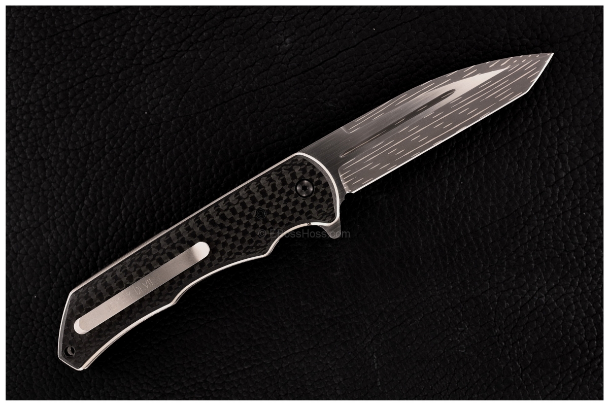Bob Terzoula - Brian Fellhoelter Collab Damascus Jersey Devil Flipper