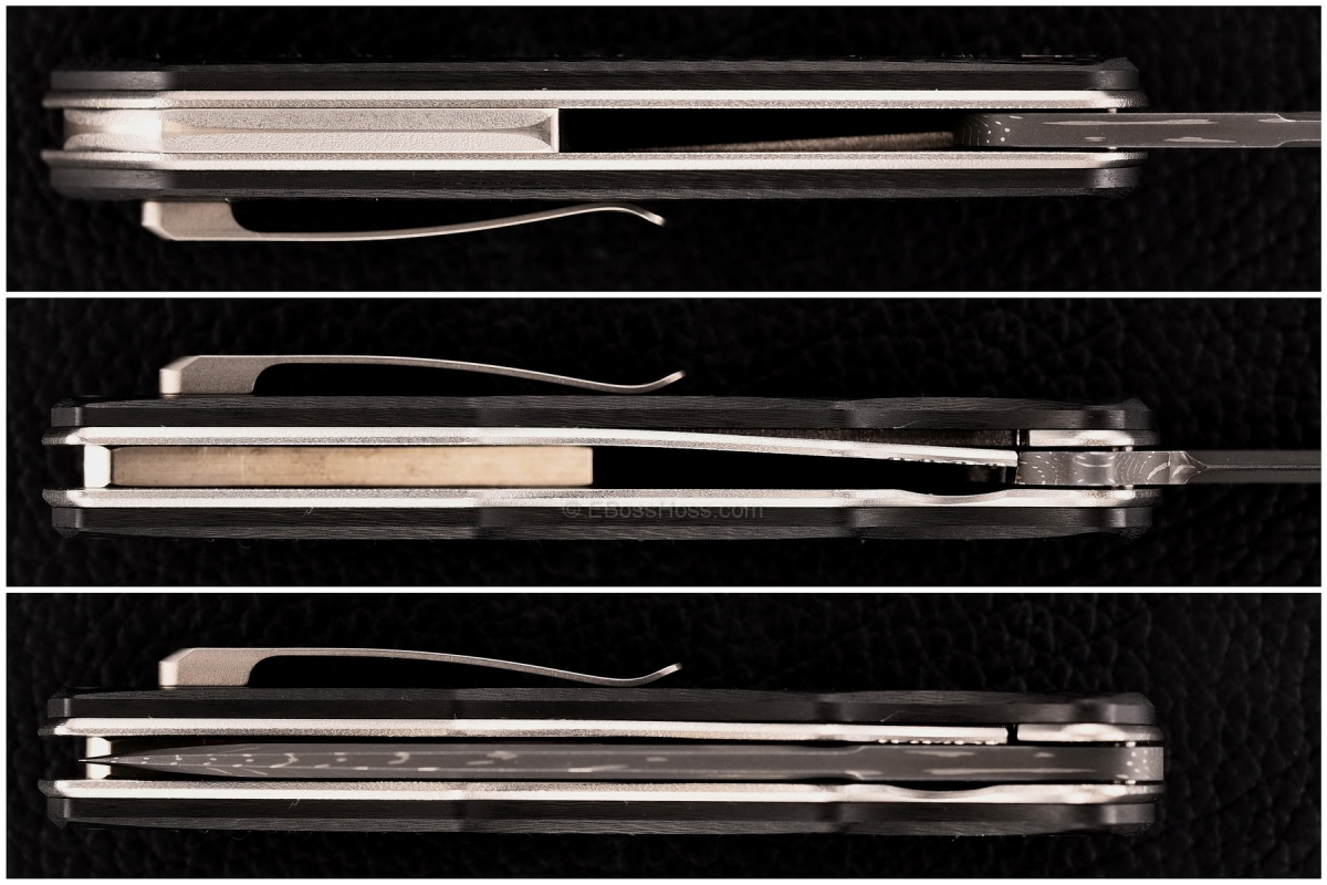 Bob Terzoula - Brian Fellhoelter Collab Damascus Jersey Devil Flipper