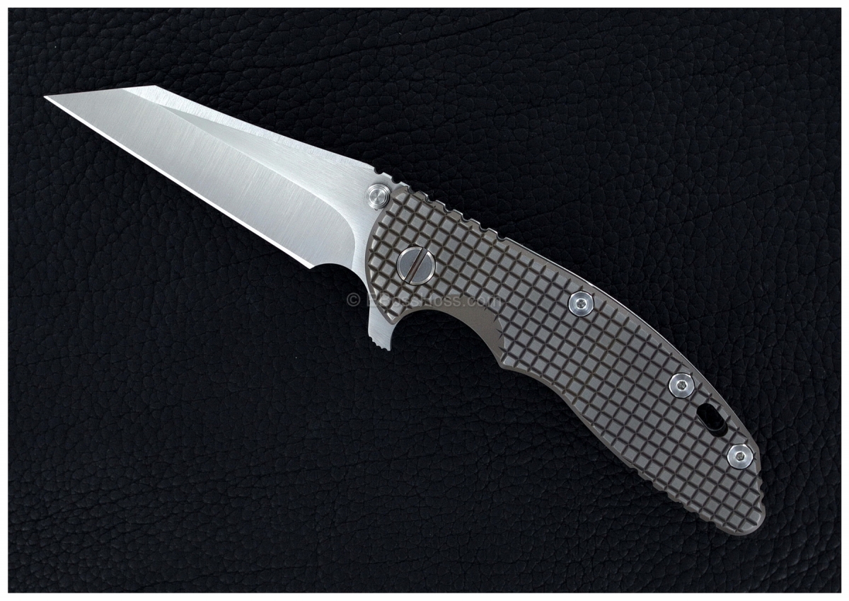 Rick Hinderer Custom XM-18 FRAG Wharncliffe Flipper