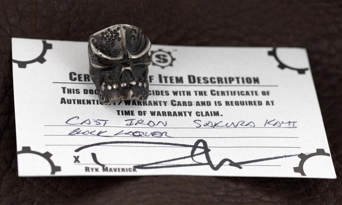 Starlingear Cast Iron Sakura Kami Bead