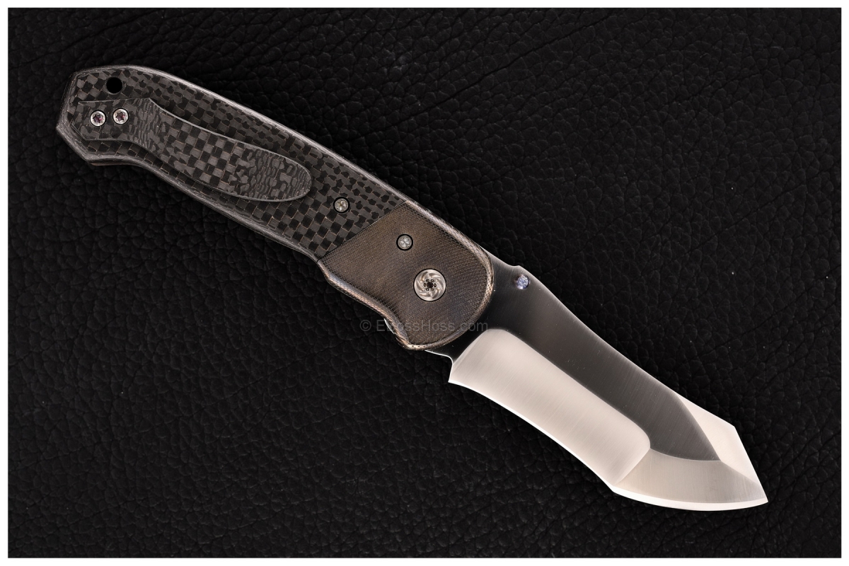 SK Knives (Steve Kelly) Custom Bolstered Collision Folder