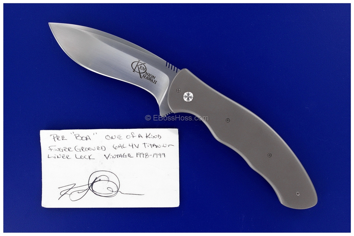 Ken Onion Custom Pre-Boa Speedsafe Flipper
