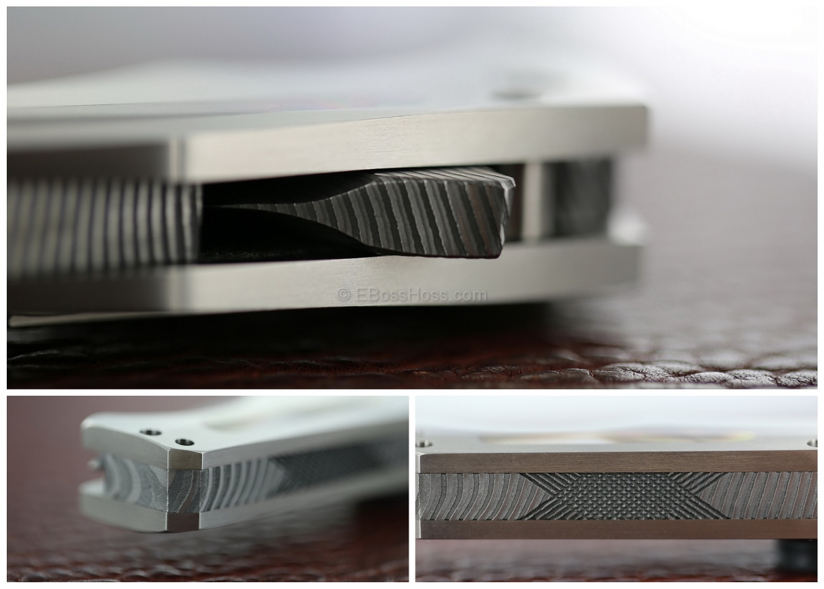 Gustavo Cecchini (GTC Knives) Custom Very Deluxe 50 Cal Flipper