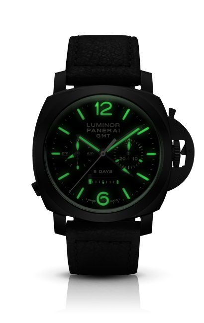 Panerai (Officine Panerai) PAM 00317 - Luminor 1950 Chrono Monopulsante 8 Days GMT Ceramica