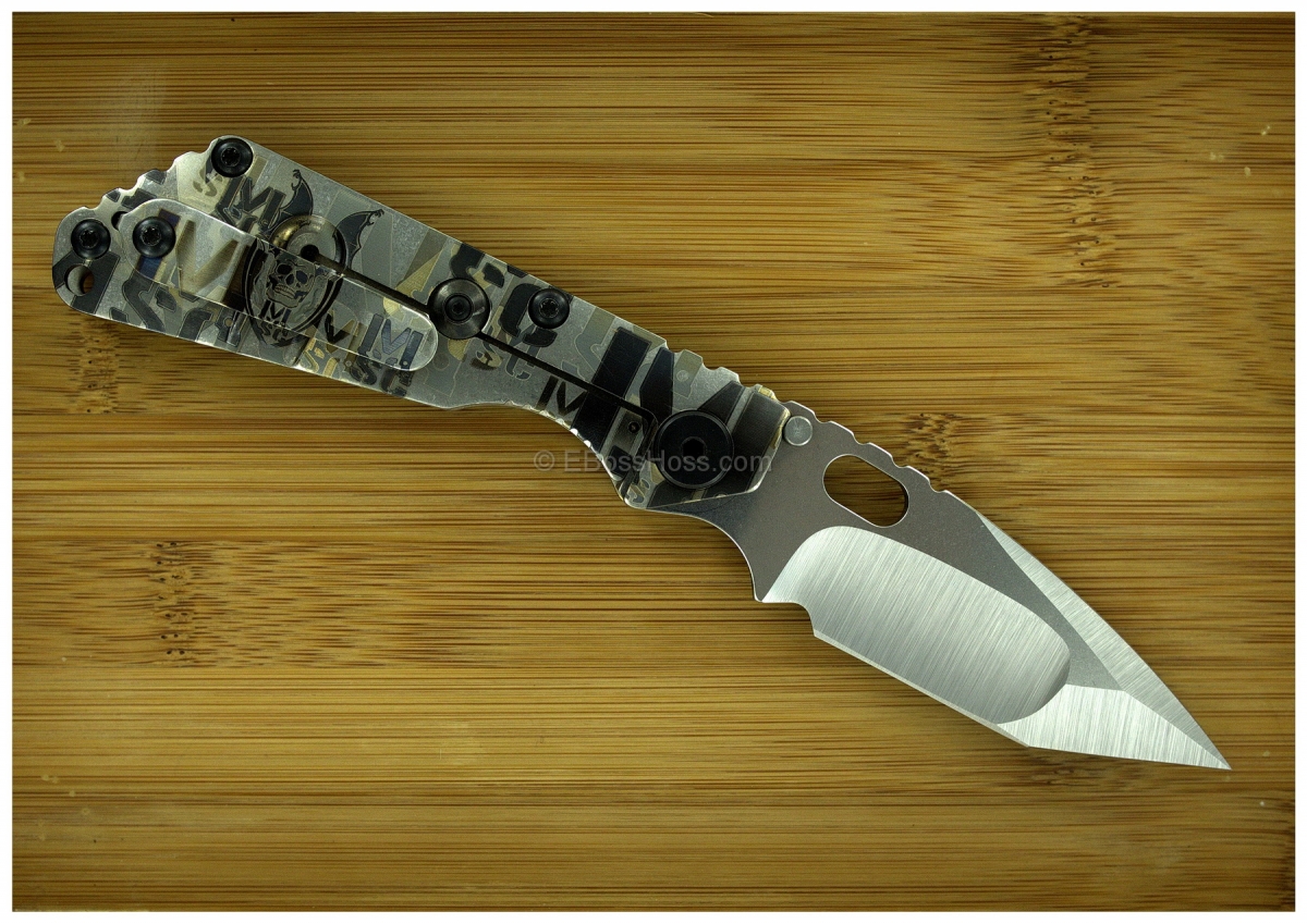 Mick Strider Custom Nightmare Tanto SnG w/Extra MSC Marks & Logos