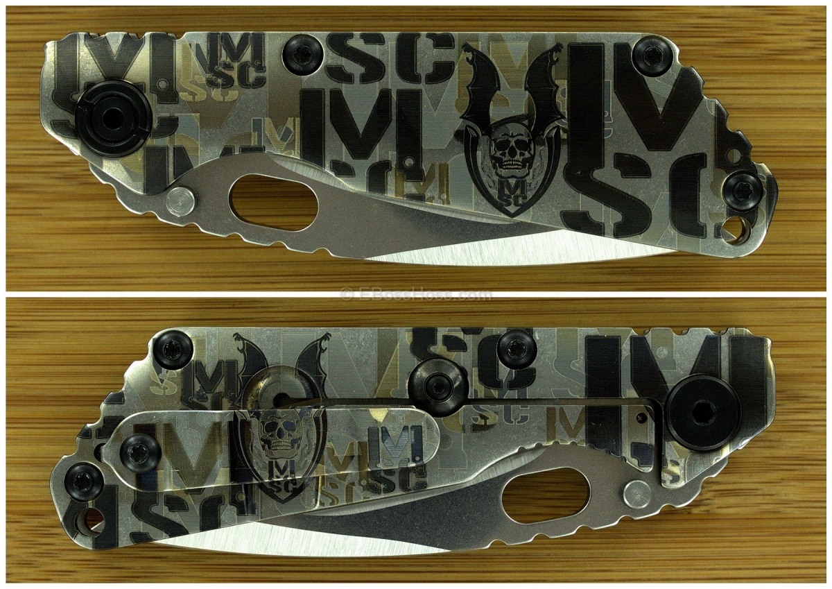 Mick Strider Custom Nightmare Tanto SnG w/Extra MSC Marks & Logos