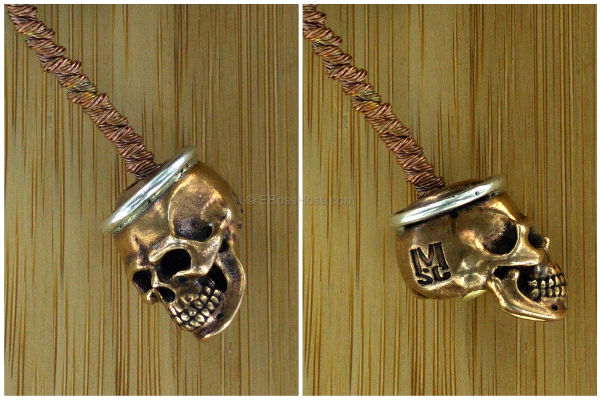 Mick Strider Custom Cobalt-Damascus Nightmare XL SnG w/ MSC Tail