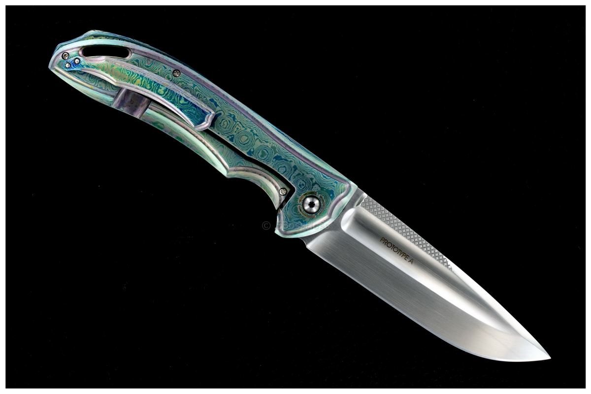 Korth Cutlery Custom Amazona XL Flipper Prototype