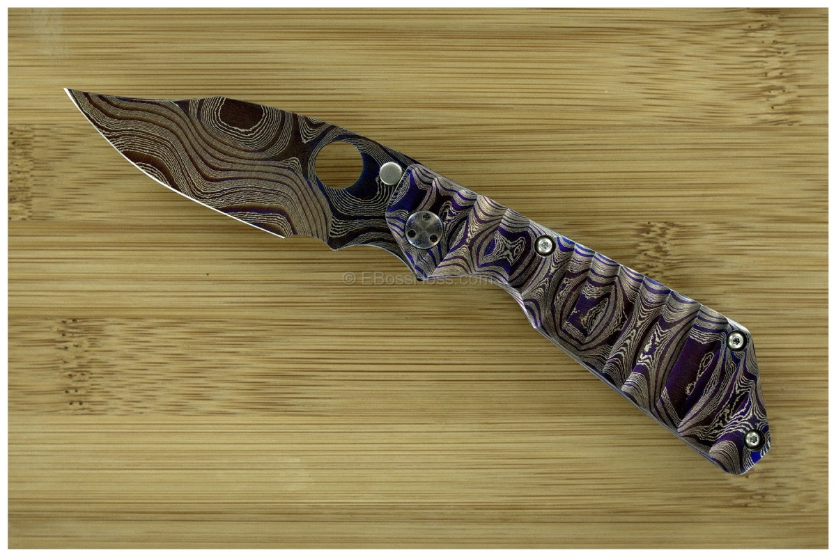 Marisa Strider Custom Cobalt Damascus PT