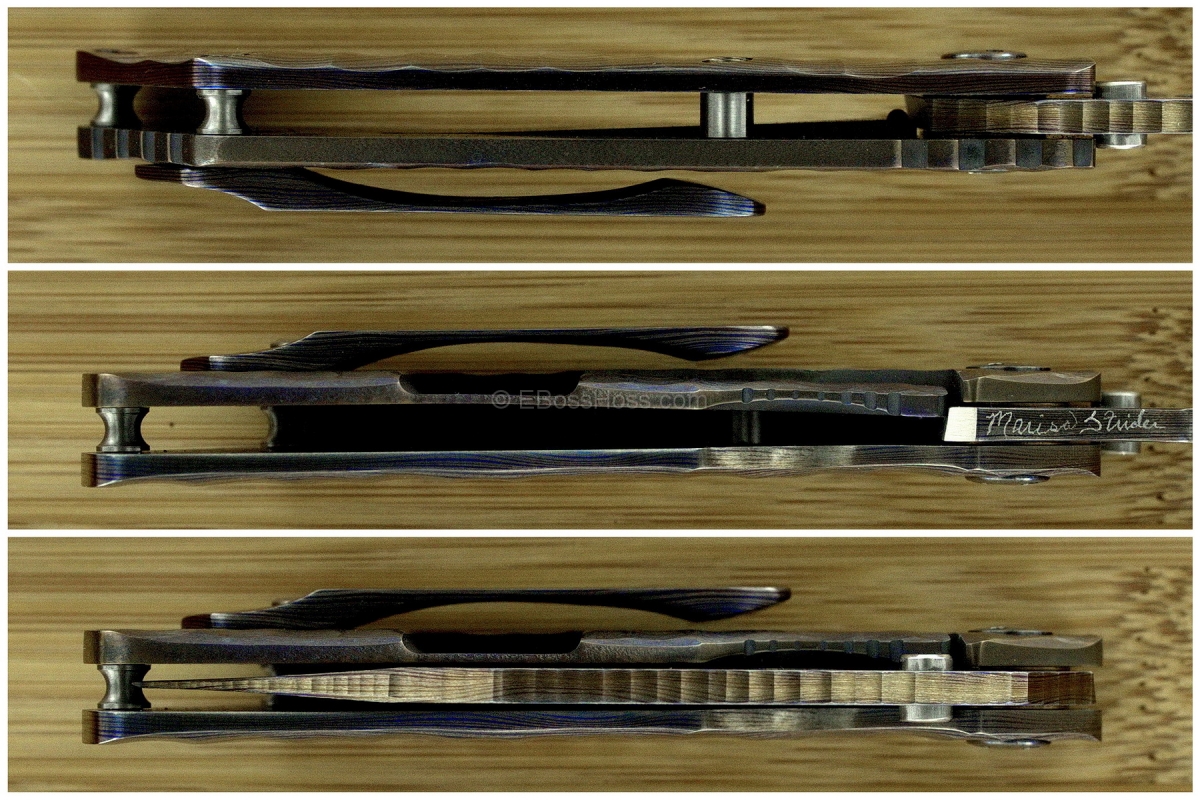 Marisa Strider Custom Cobalt Damascus PT