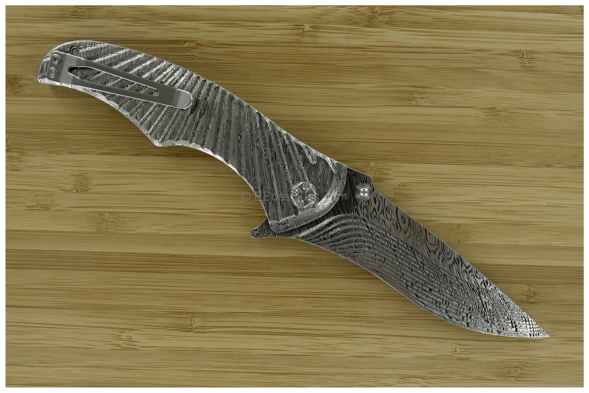 Brian Tighe / Wilson Tactical Damasteel Deluxe Starfighter
