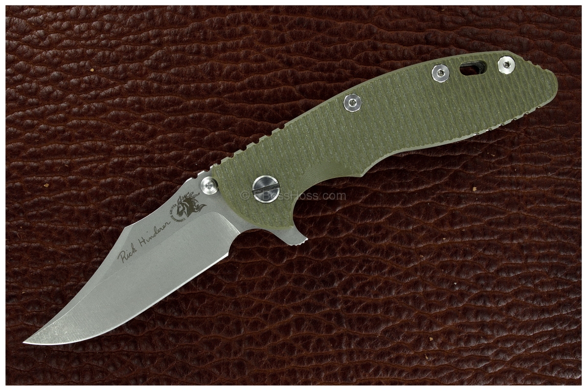 Rick Hinderer Gen 4 Custom XM-18 Bowie Flipper