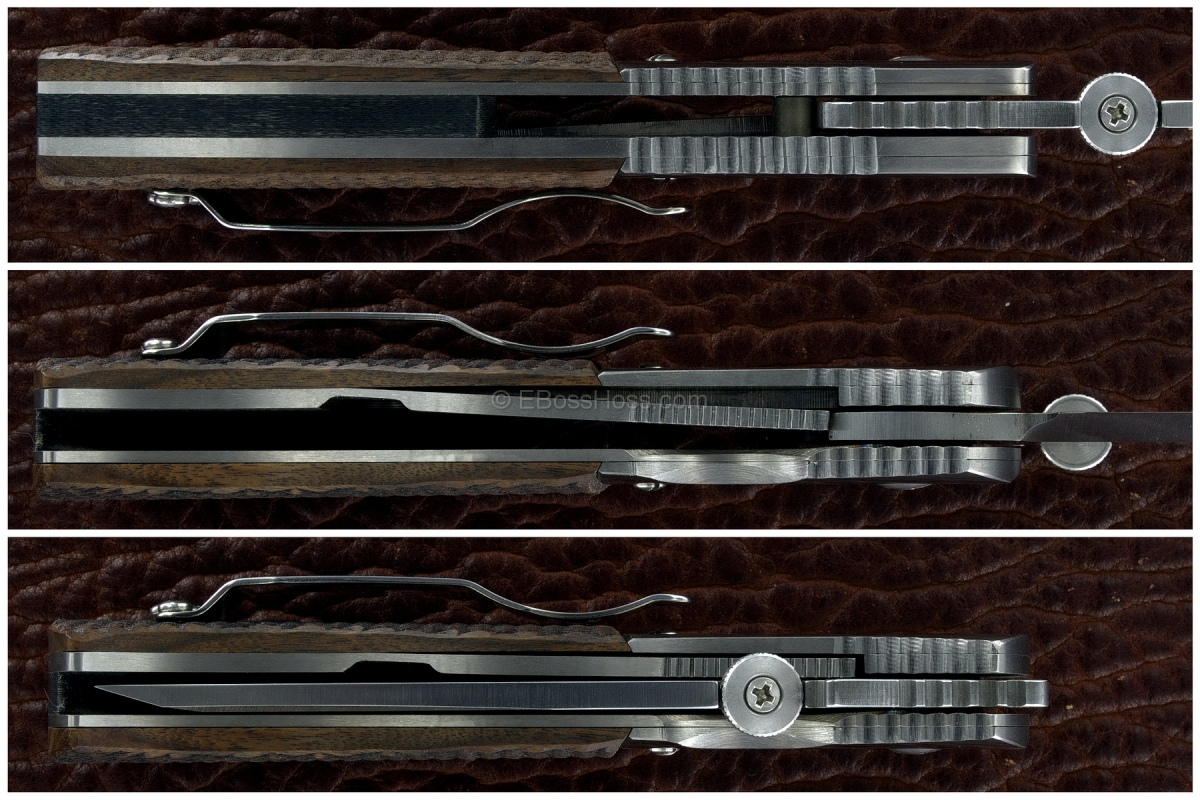 Ernie Emerson Checkered Walnut CQC-7 w/Wave