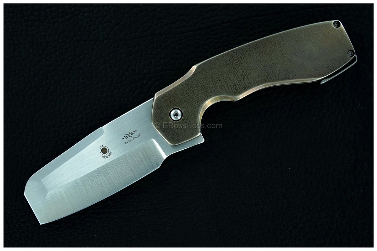 Jon Graham / Tashi Bharucha Midnight Razel Framelock Flipper