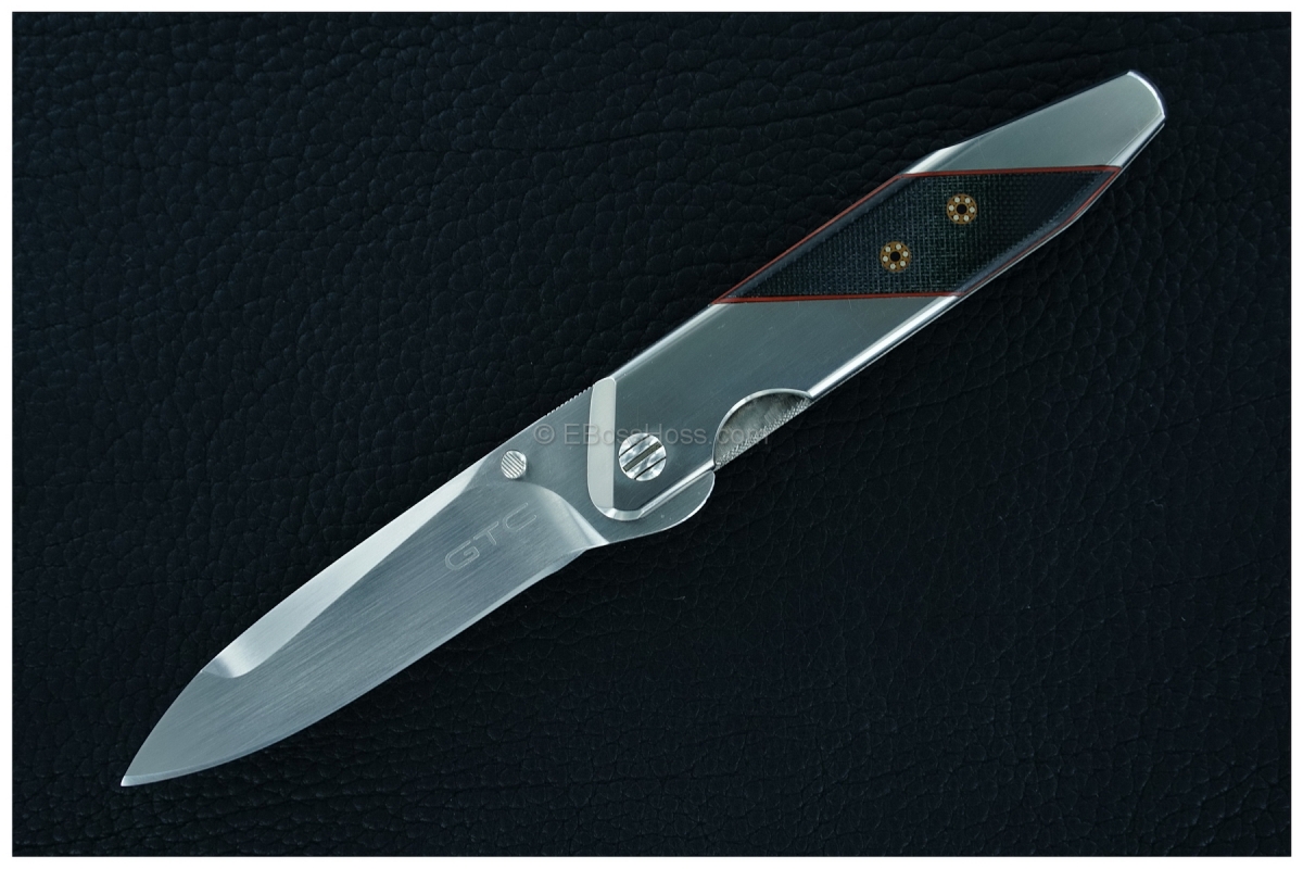 Gustavo Cecchini (GTC Knives) Custom Prisma Flipper