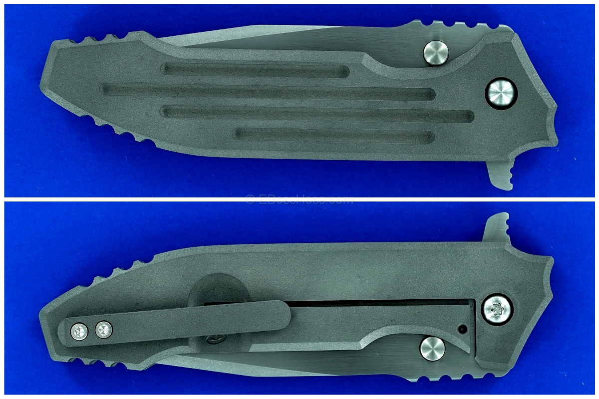 Peter Rassenti Custom Integral S.N.A.F.U. 'T' (Tanto) Flipper