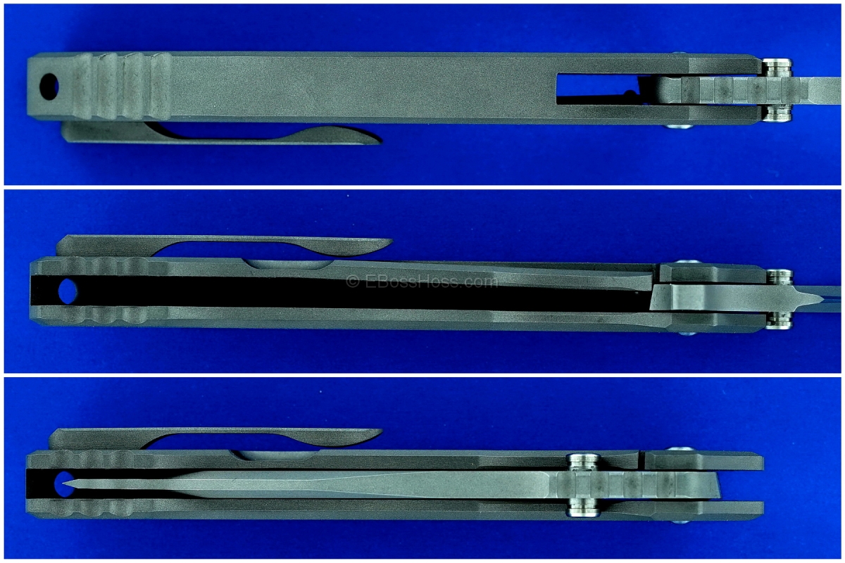 Peter Rassenti Custom Integral S.N.A.F.U. 'T' (Tanto) Flipper