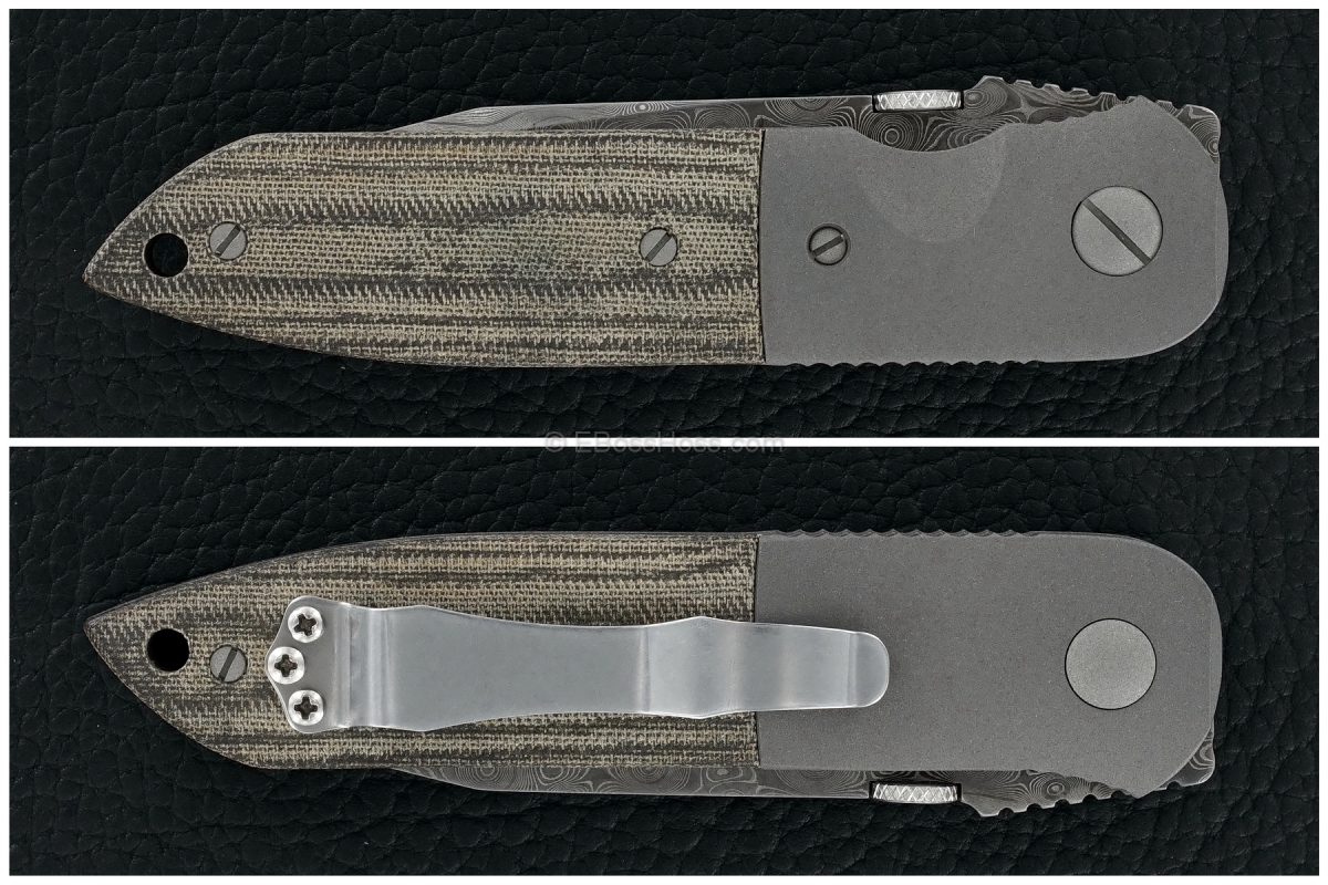 Ernie Emerson Custom Damascus CQC-6