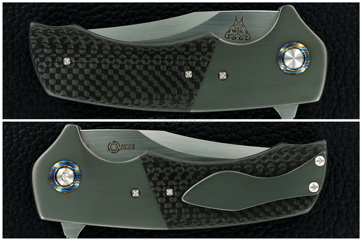 WR Bladeworks Custom Bolstered Wyvein Flipper