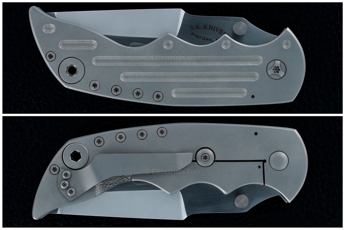 SK Knives (Steve Kelly) Custom Tank Prototype Framelock