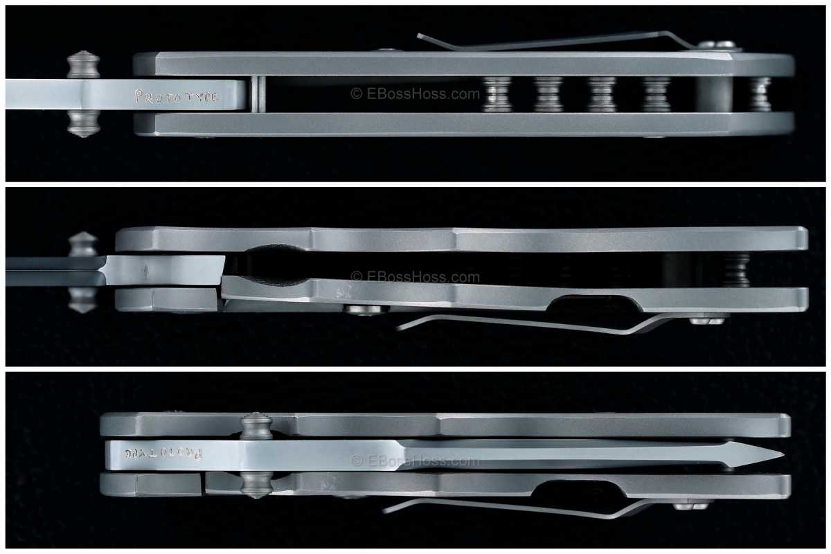 SK Knives (Steve Kelly) Custom Tank Prototype Framelock