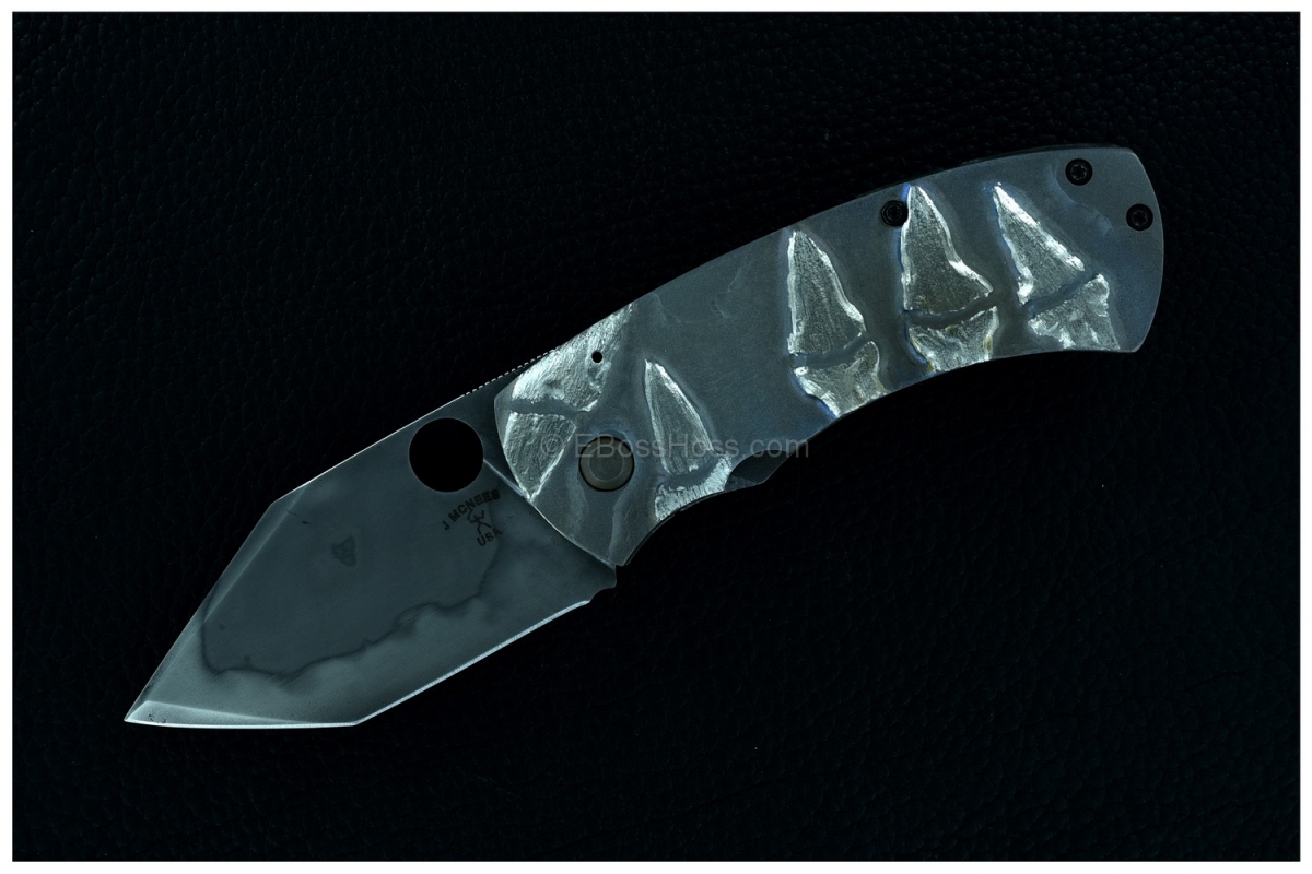 Jonathan McNees Custom Carved FMUK Tanto