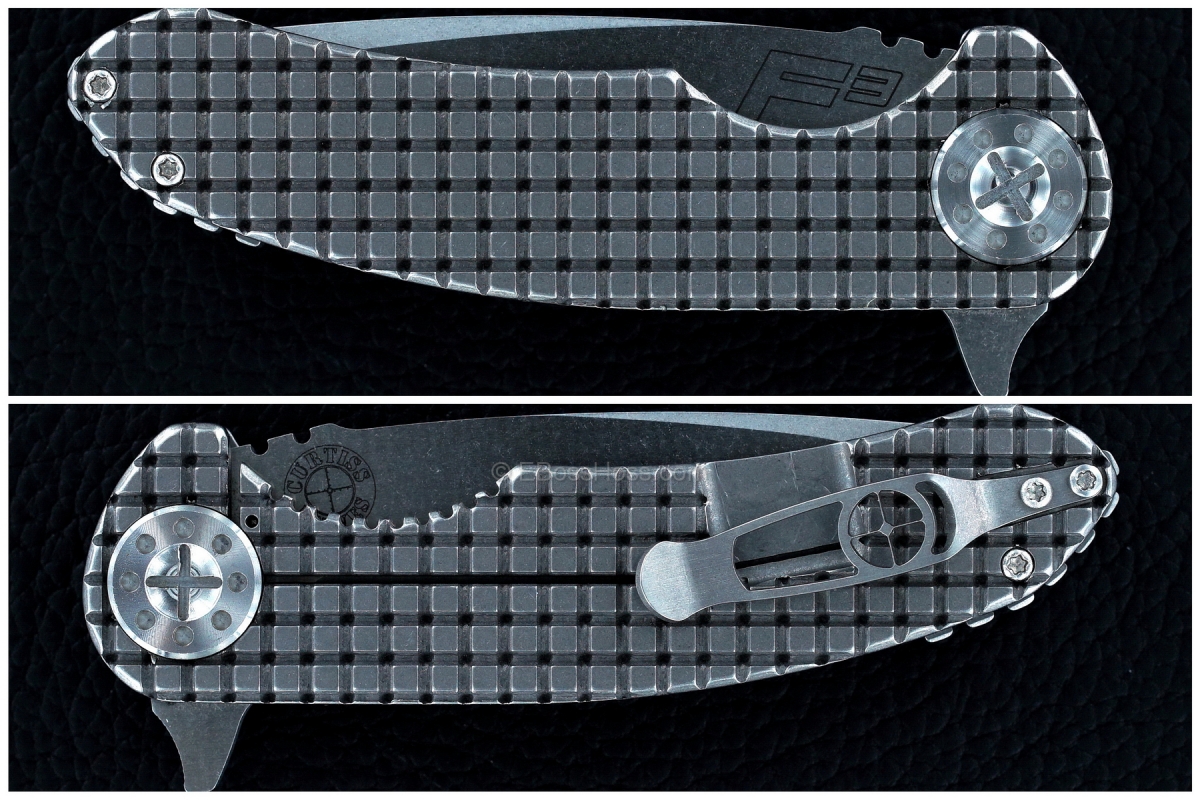 Curtiss Knives by Dave Curtiss Large FRAG F3 Flipper