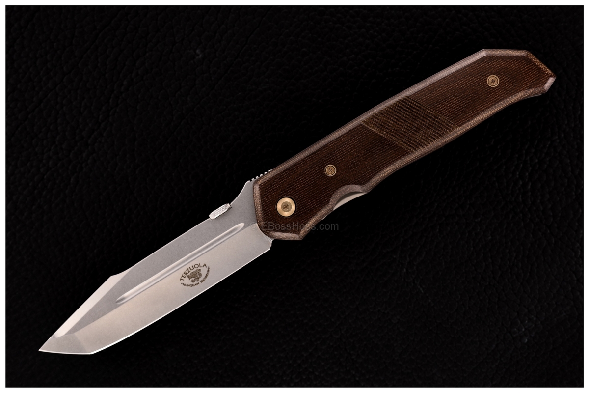 Bob Terzoula Custom Athena Multi-grind Tanto