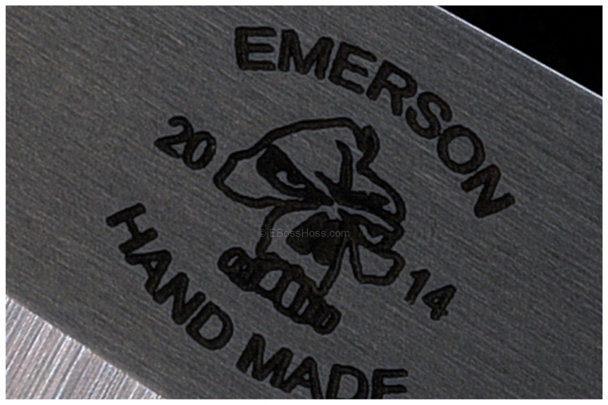 Ernie Emerson Custom CQC-6 w/ New Emerson HAND MADE Logo