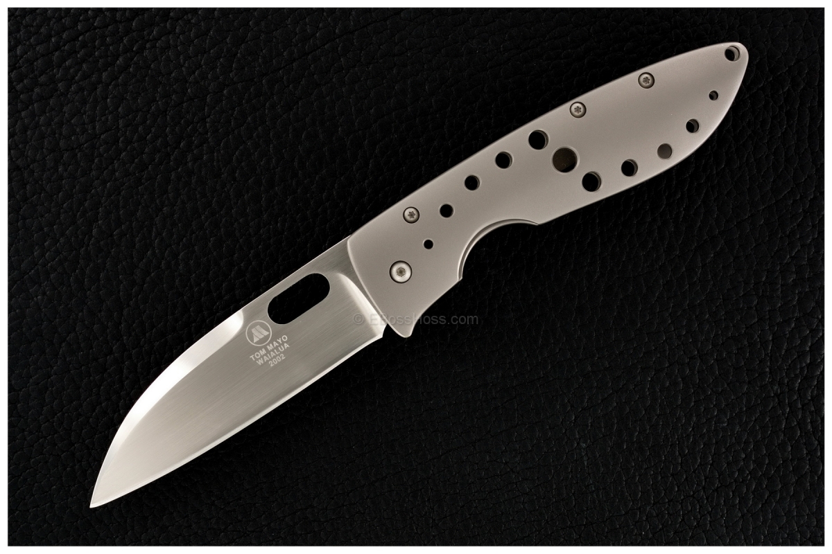 Tom Mayo Custom 6K Large Wharnie - 6K (Stellite) Blade