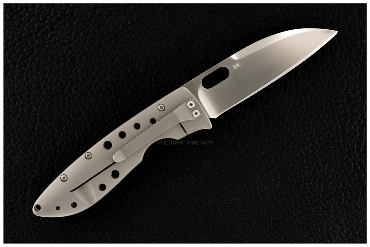 Tom Mayo Custom 6K Large Wharnie - 6K (Stellite) Blade