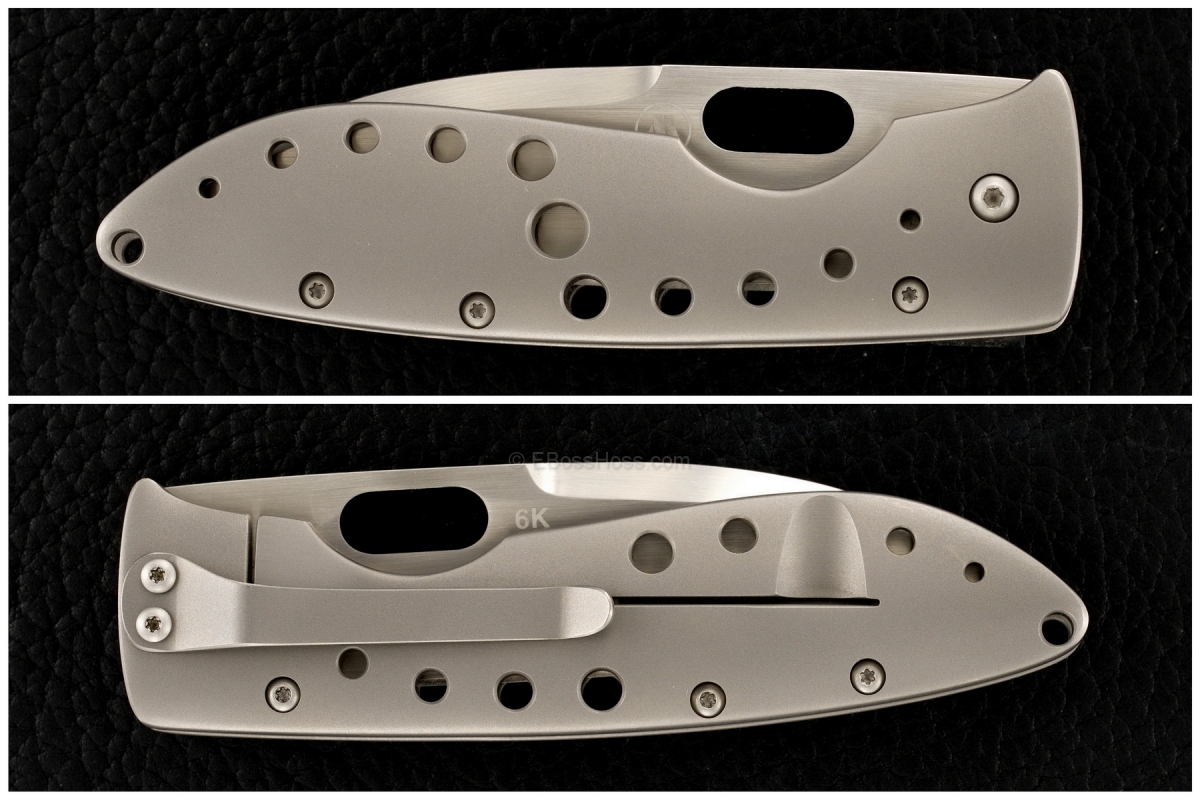 Tom Mayo Custom 6K Large Wharnie - 6K (Stellite) Blade