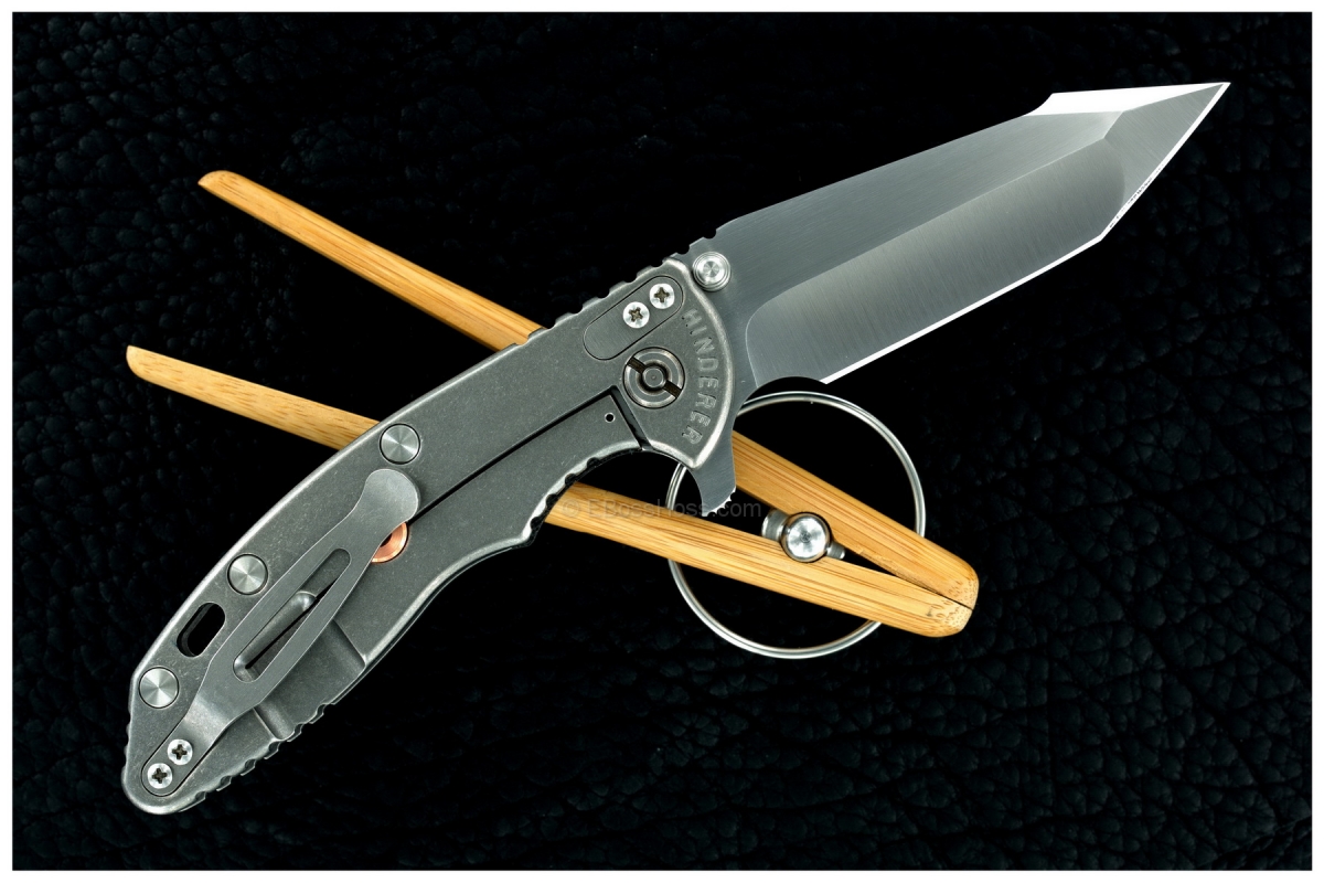 Rick Hinderer Custom Gen 4 Harpoon-Tanto XM-18 Flipper