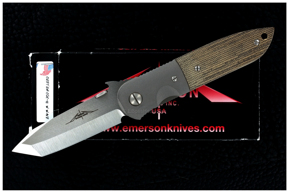 Ernie Emerson Custom CQC-6 w/ Wave